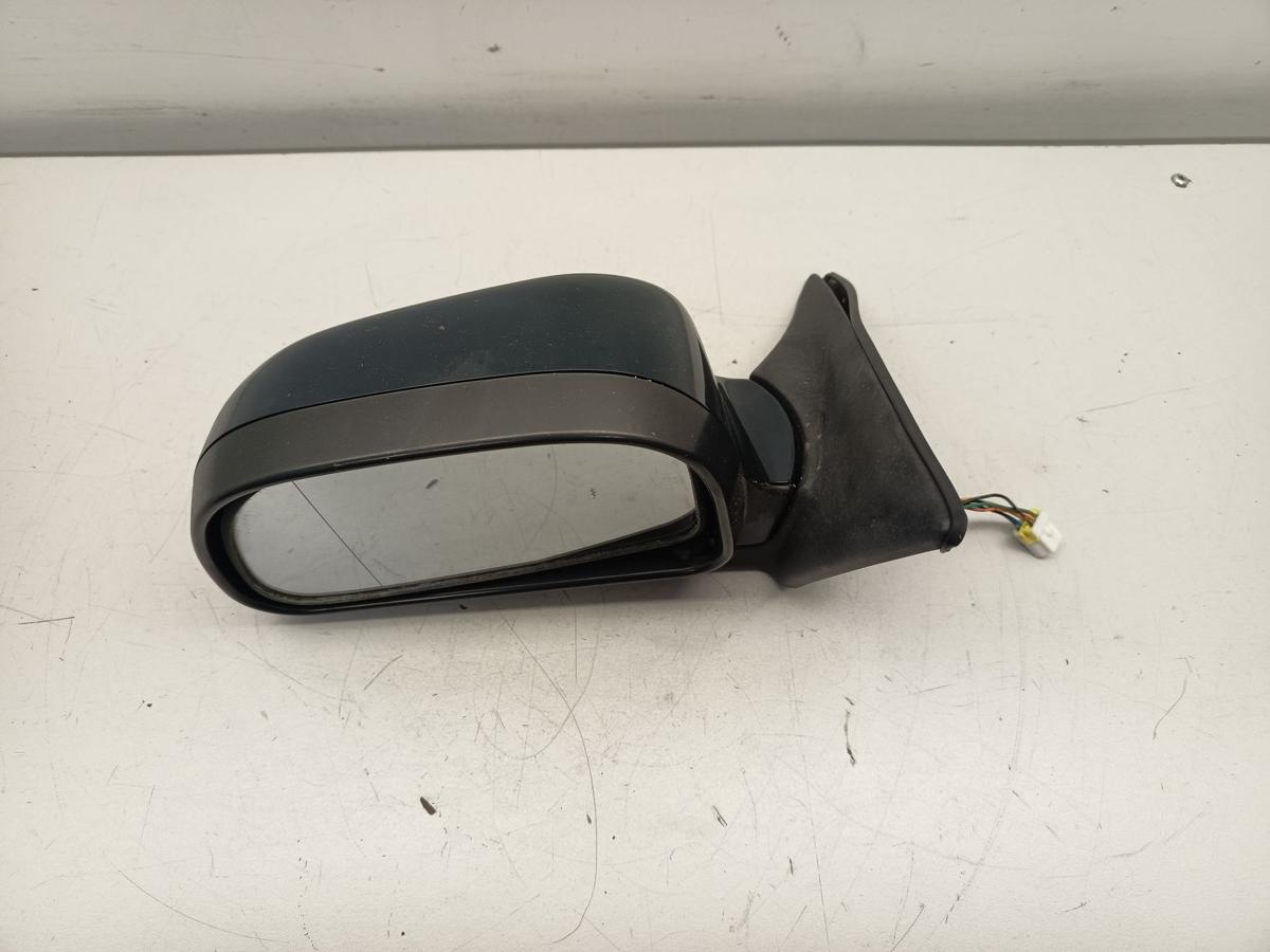 Mitsubishi Galant orig Au&szlig;enspiegel links elektr anklappbar X08 schwarz Bj 02