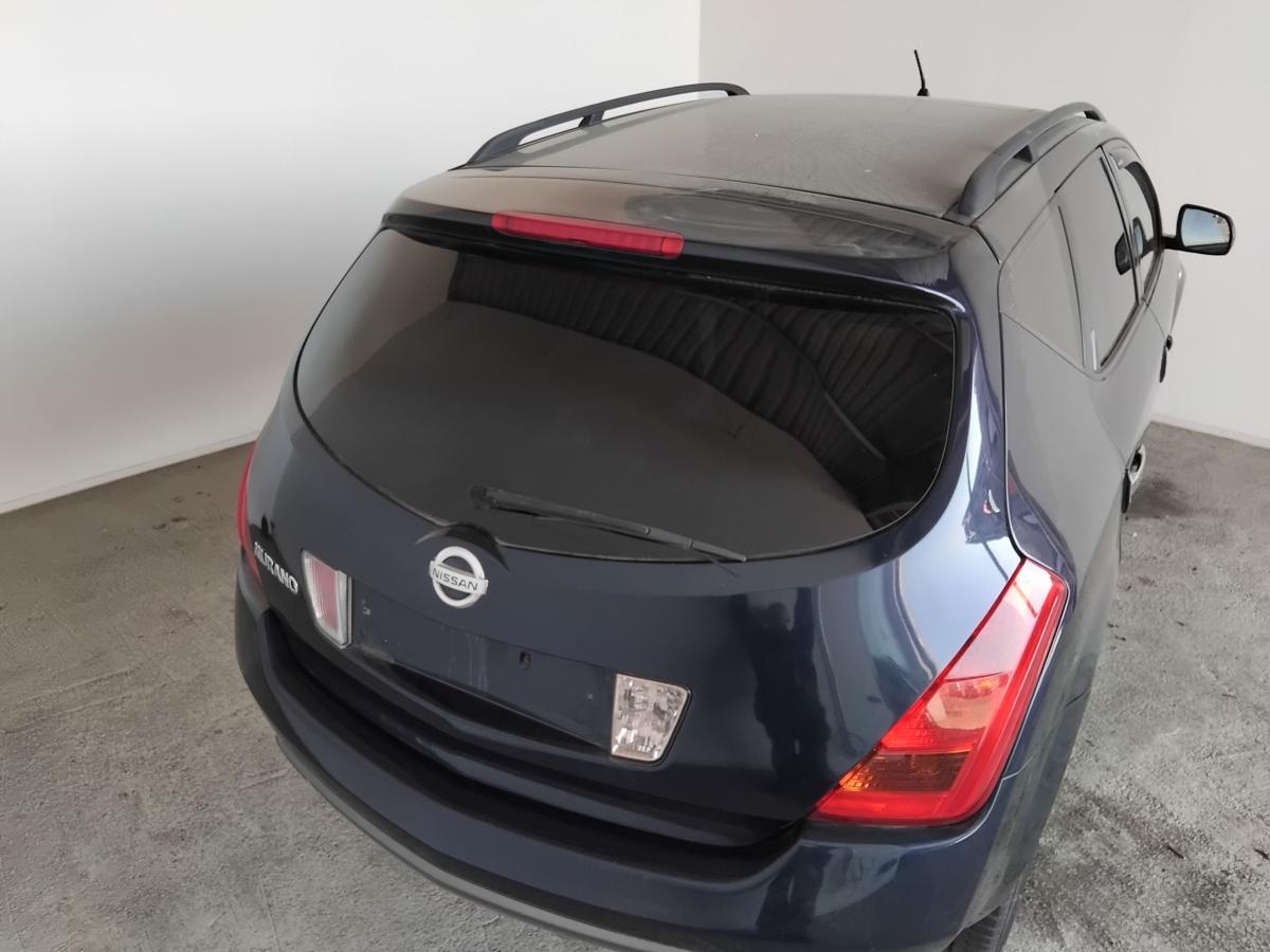 Nissan Murano Z50 Heckklappe BW9 DARK BLUE PEARL mit Heckscheibe BJ2005