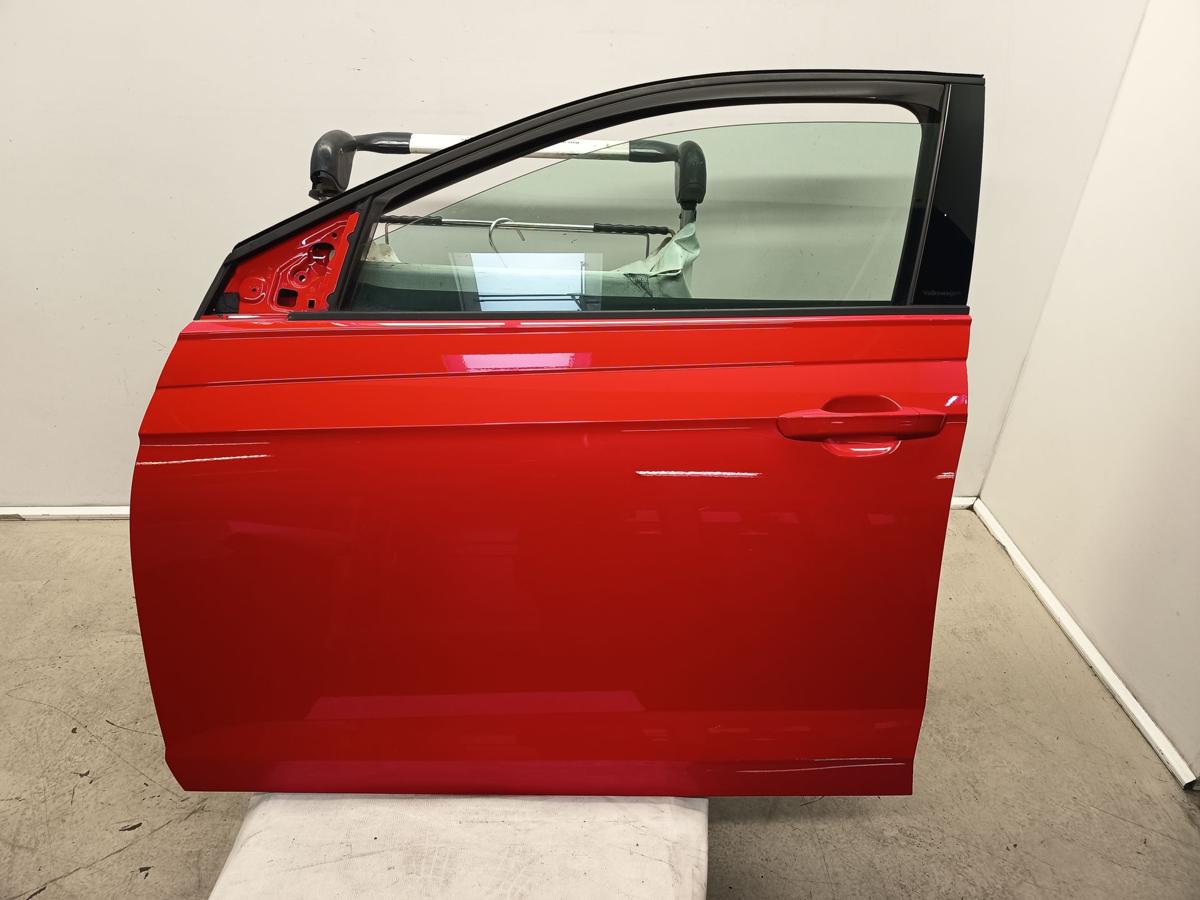 VW Polo VI AW 5TRG original Tür vorn links Fahrerseite LP3G Flashrot Bj 2021