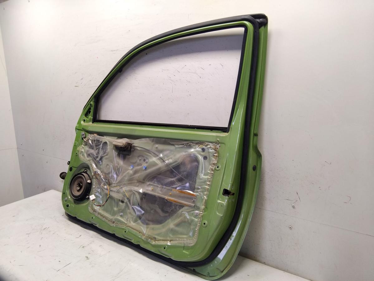 Nissan Micra K12 original T&uuml;r vorn rechts J13 Seegrasgr&uuml;n Metallic 3t&uuml;rig BJ2003