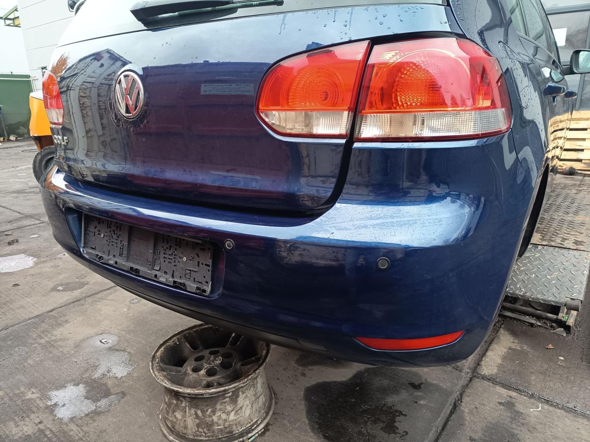 VW Golf VI 6 Limo orig Stoßstange hinten Stoßfänger PDC LD5Q Blau Bj 2009 VW Golf VI 6 Limo orig Stoßstange hinten Stoßfänger PDC LD5Q Blau Bj 2009