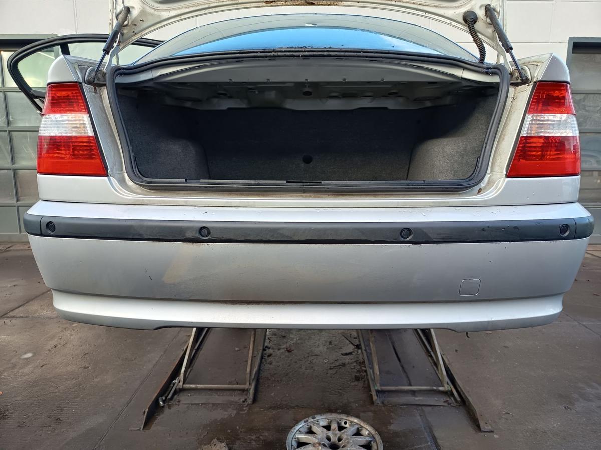 BMW E46 Limo original Sto&szlig;stange F&auml;nger hinten Heck 354/7 Titansilber Bj 2003