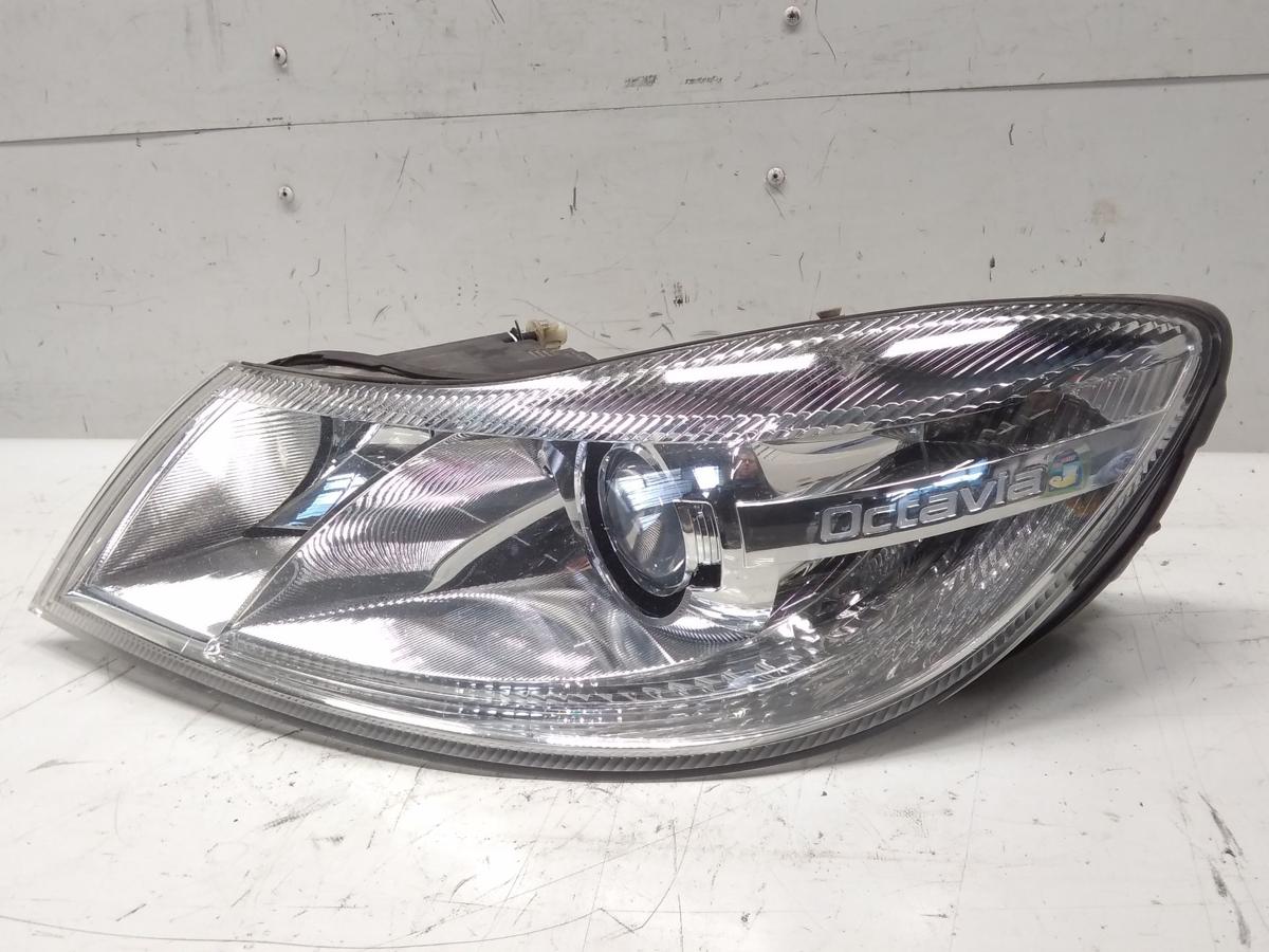 Skoda Octavia 2 1Z Facelift original Xenon Scheinwerfer links BJ2010