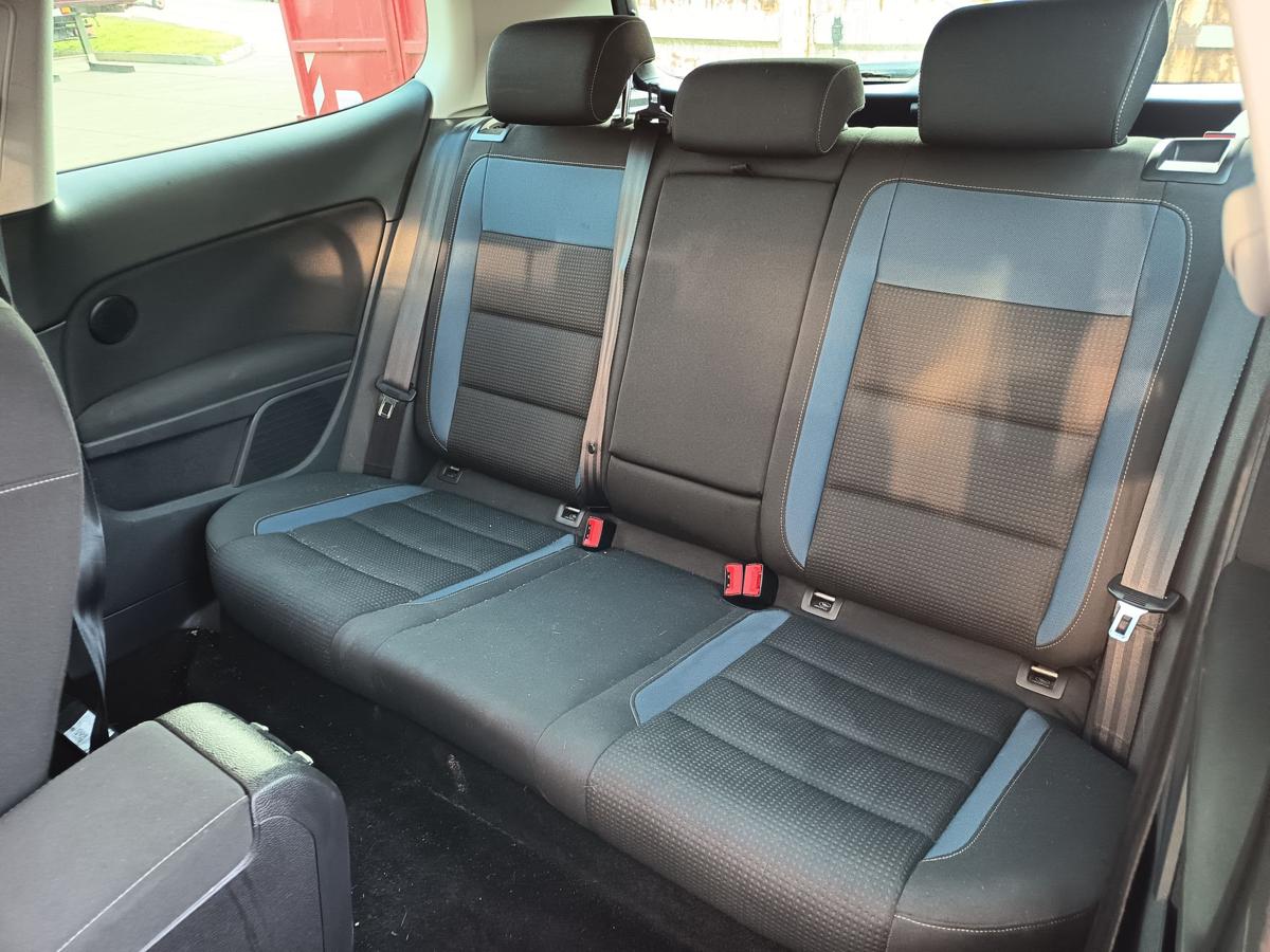 VW Golf VI 5K1 original R&uuml;cksitzbank geteilt Stoff anthrazit/artgrey Bj 2011
