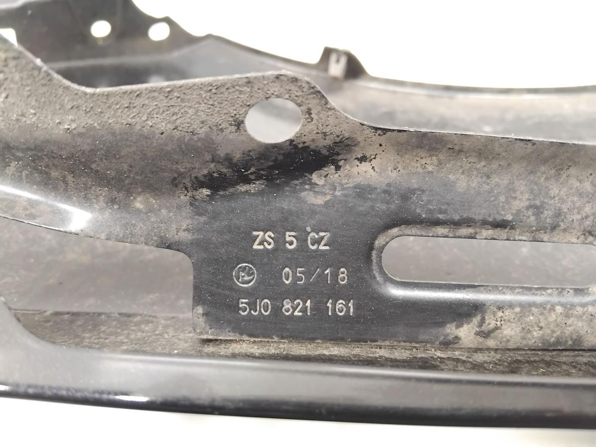 Skoda Fabia 2 5J original Kotfl&uuml;gel vorn links schwarzmetallic 9910 Bj.2008