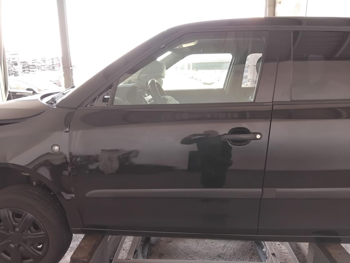 Skoda Fabia 2 5J Facelift T&uuml;r vorn links Fahrert&uuml;r LF9R Blackmagic BJ2011