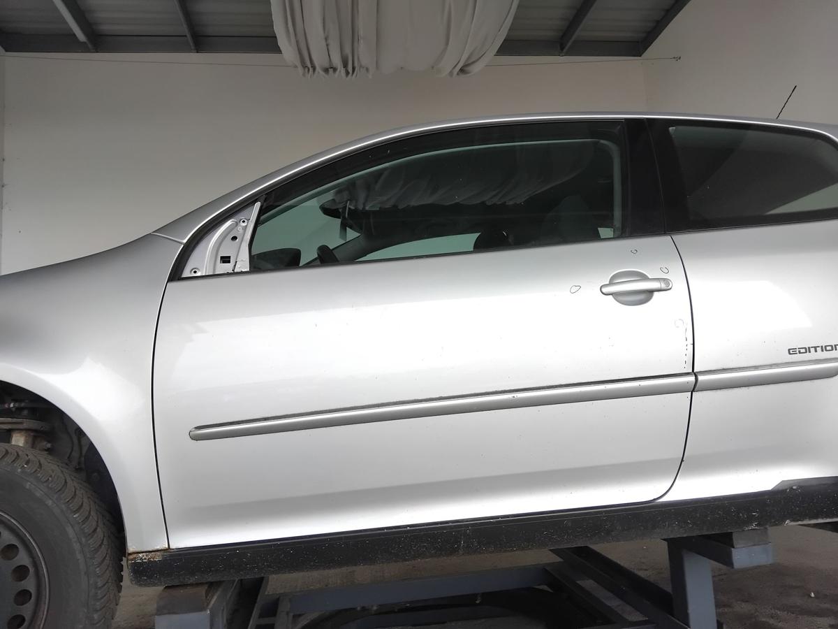 VW Golf 5 T&uuml;r vorn links Fahrert&uuml;r 3-t&uuml;rig BJ2008 LA7W reflexsilbermetallic