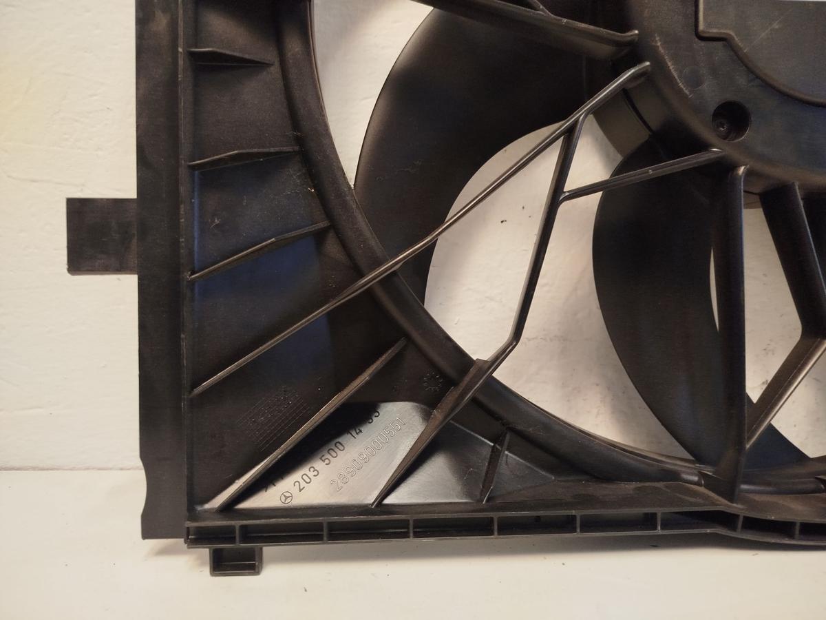 Mercedes C Coupe 203 K&uuml;hlerl&uuml;fter L&uuml;fter K&uuml;hlerzarge 220CDI 110KW OM 646.963