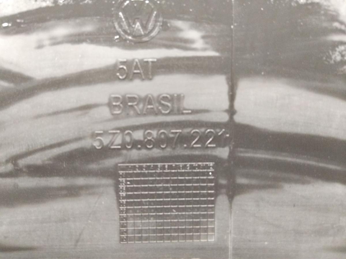 VW Fox 5Z original Sto&szlig;f&auml;nger Sto&szlig;stange vorn brillantschwarz L041 LY1C Bj.2005