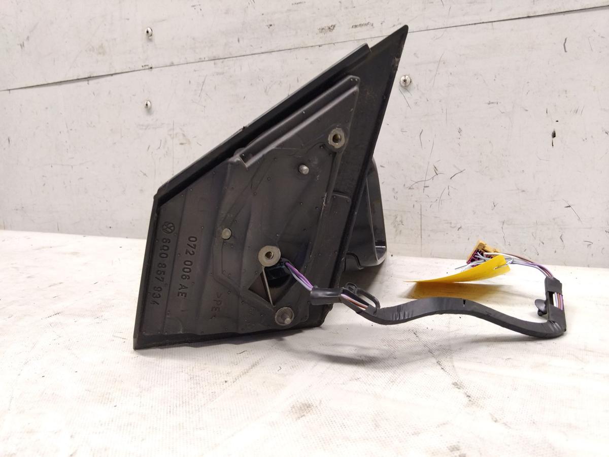 VW Polo 9N1 orig Au&szlig;enspiegel rechts elektrisch beheizt BJ2001 LC9Z Black Magic