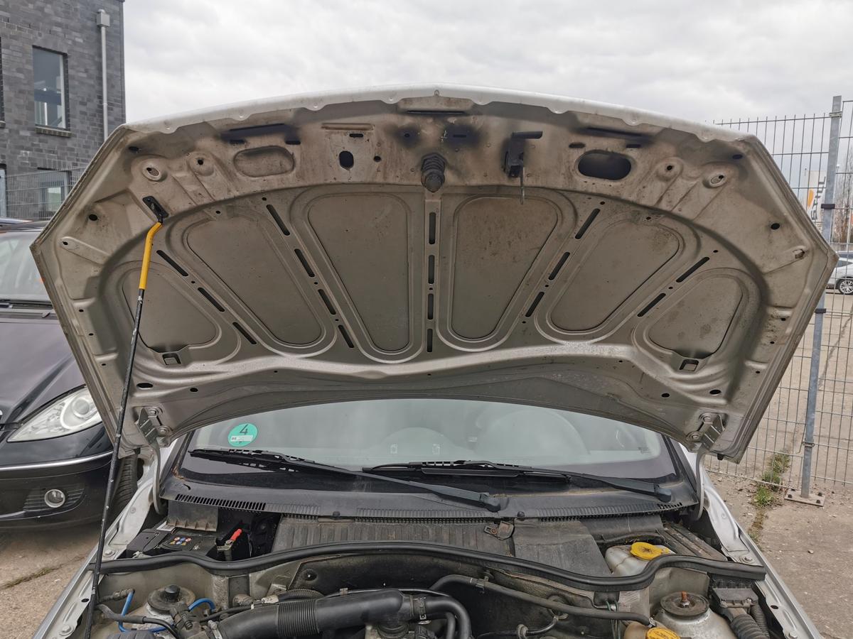 Opel Corsa C Motorhaube Haube Klappe Deckel Bonnet vorn Z157 Starsilber III Met