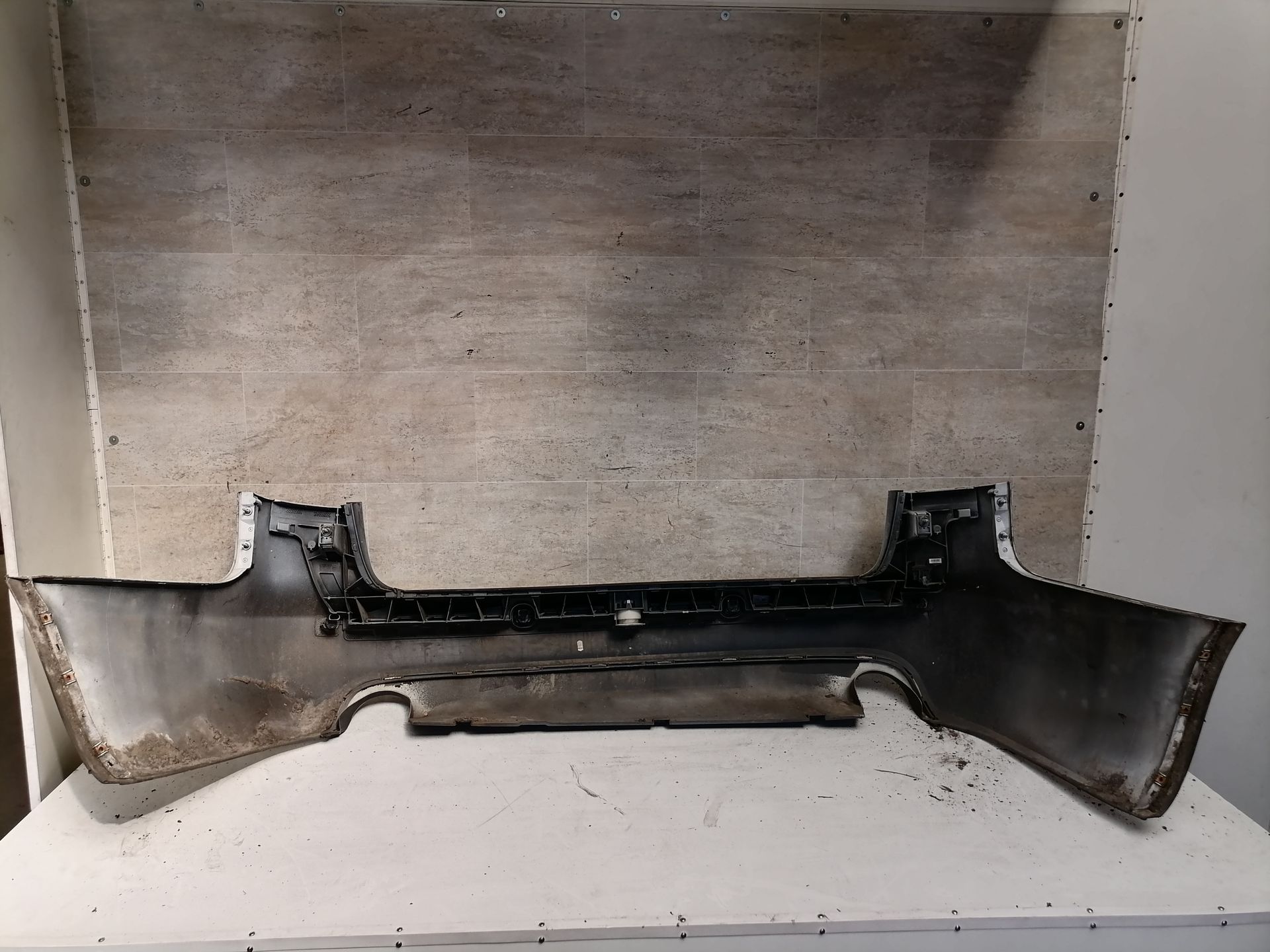 Audi A6 4F Stoßstange hinten Avant Stoßfänger LY9C-Ibisweiss Kombi BJ05-08