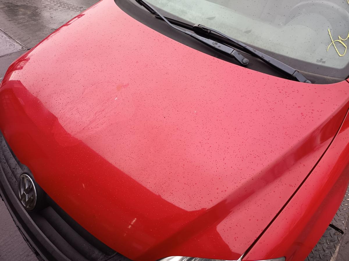 VW Fox original Motorhaube Deckel vorn Front Y3D Tornadorot Bj 2007