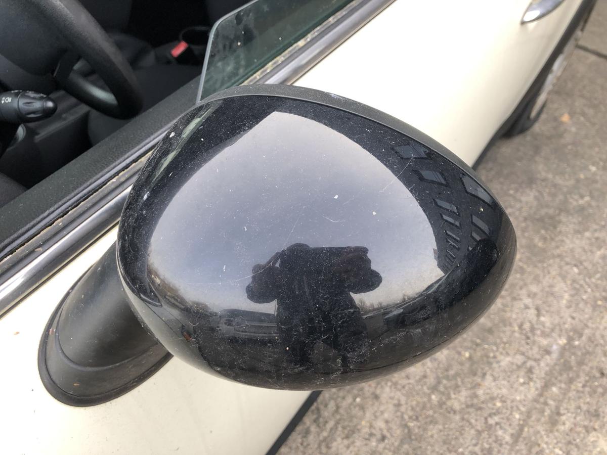 BMW Mini R56 Aussenspiegel links elek Seitenspiegel schwarz R&uuml;ckfahrspiegel