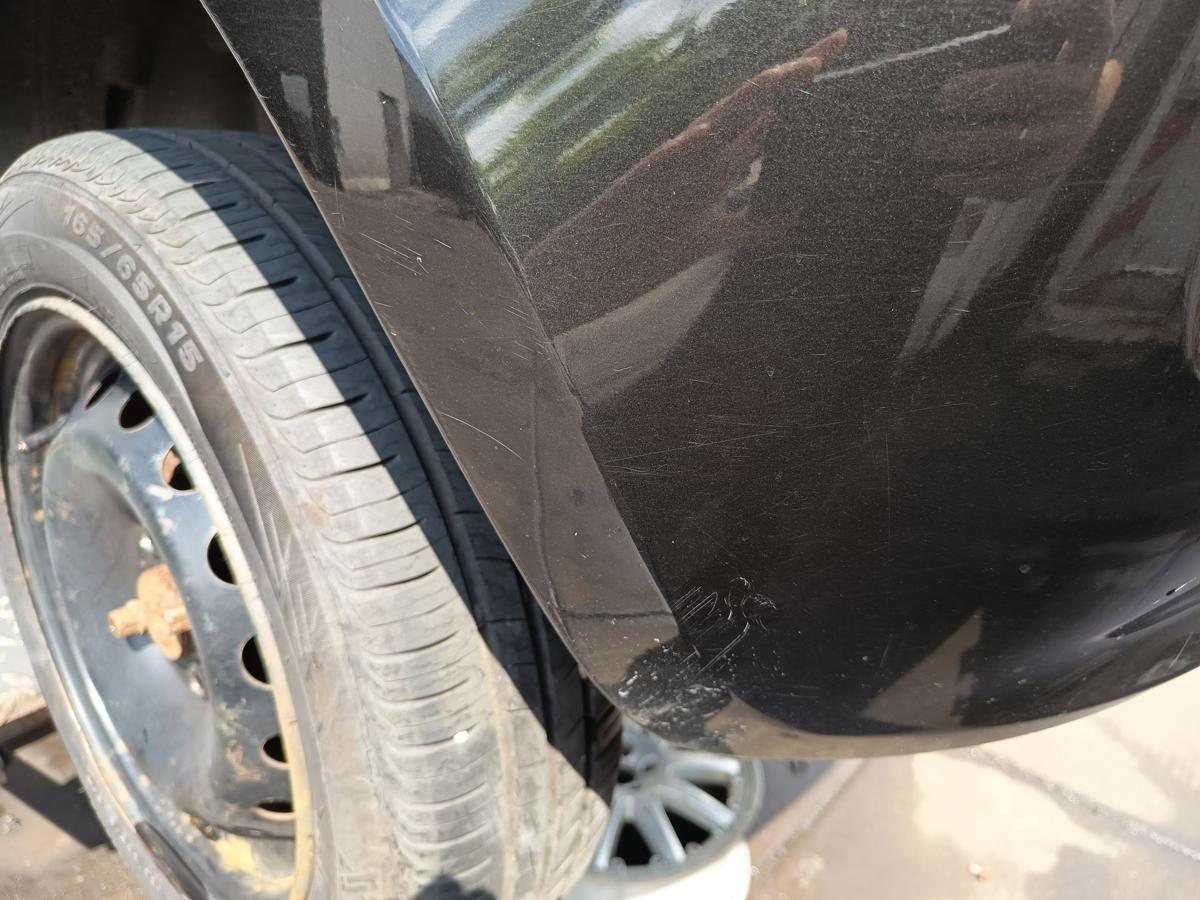 Renault Clio III original Stoßstange Fänger hinten/Heck 676 Perlmuttschwarz Bj06