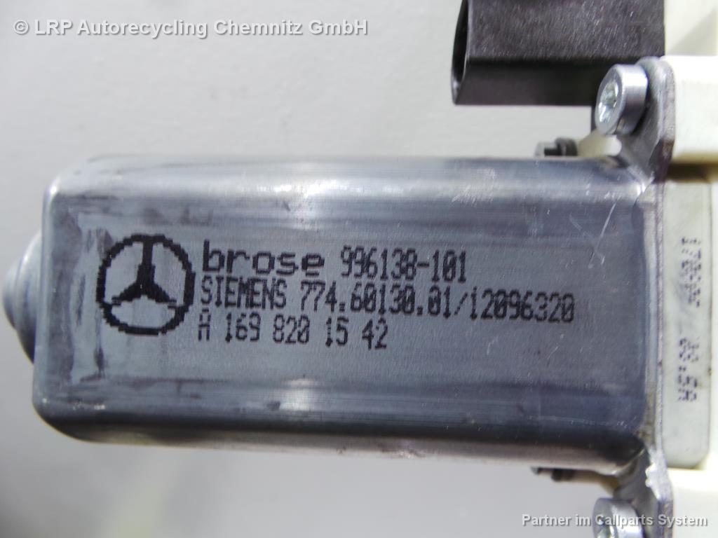 Mercedes A-Klasse W169 BJ 2006 Fensterhebermotor vorn links A1698281542 Brose