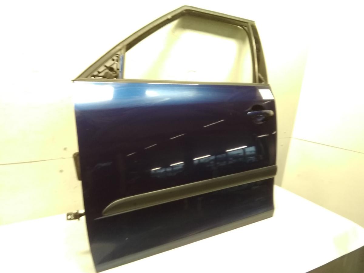 Skoda Fabia 2 5J Tür vorn links Fahrertür stormblaumetallic 9462 Bj.2008