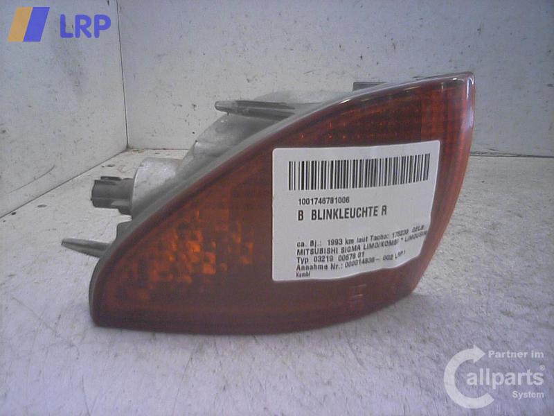 BLINKLEUCHTE R; Blinker R; SIGMA LIMO/KOMBI; F10/F07W 03/91-04/96; MB623990; N.L.