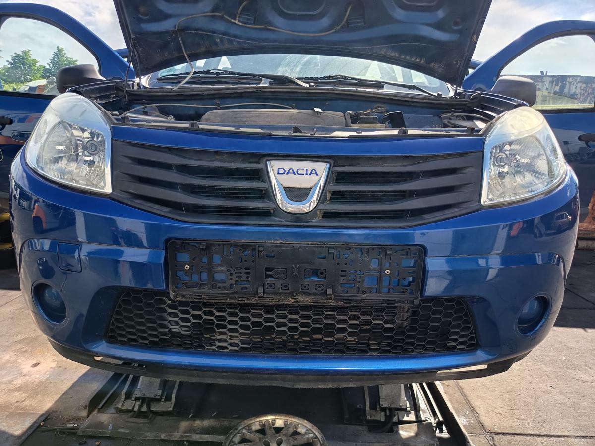Dacia Sandero 1 BS original Sto&szlig;stange F&auml;nger vorn Front TERNA Blue Bj 2009