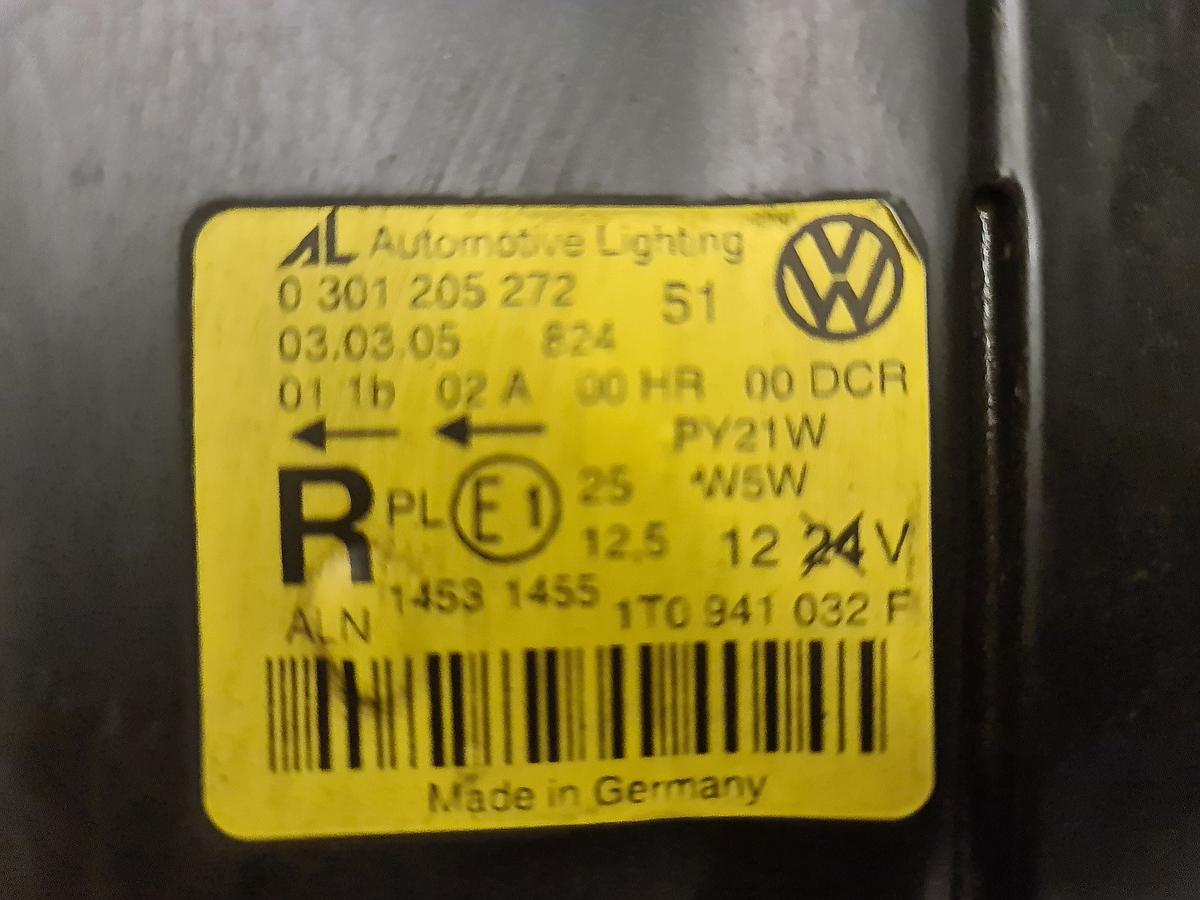 VW Touran 1T Scheinwerfer rechts vorn 0301205272 Xenon Lampe BJ03-06