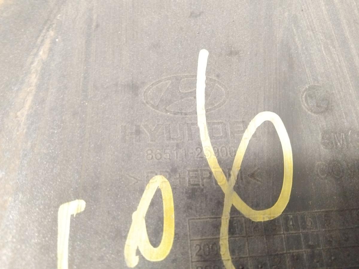 Hyundai Santa Fe SM original Sto&szlig;stange Stossf&auml;nger vorn grau BJ2003