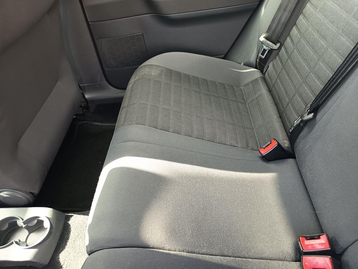 VW Polo 9N3 original R&uuml;cksitzbank komplett Stoff anthrazit geteilt Bj 2007