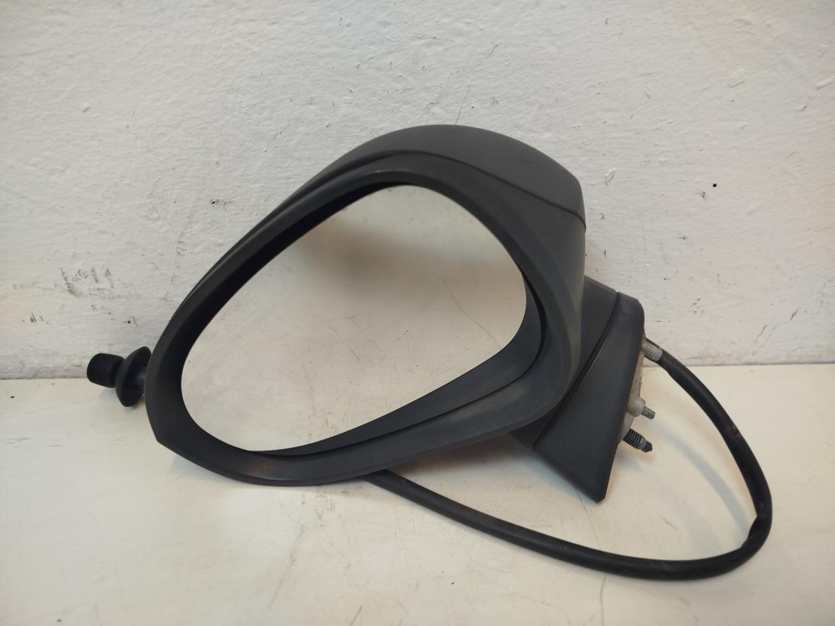 Seat Ibiza 6J Aussenspiegel links R&uuml;ckspiegel Seitenspiegel manuell unlackiert