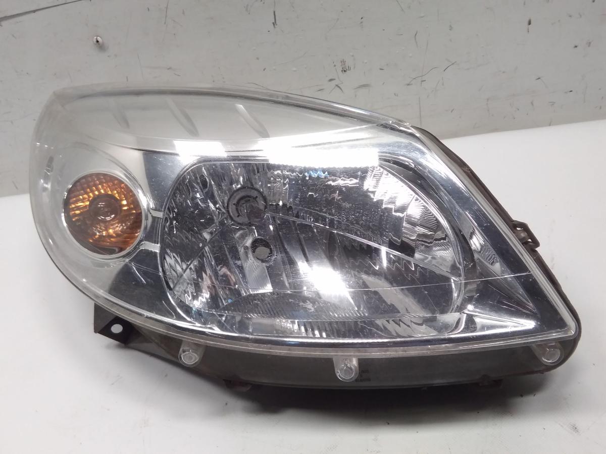 Dacia Sandero 1 orig.Scheinwerfer rechts Elba Bowdenzug LWR BJ2010 8200733877