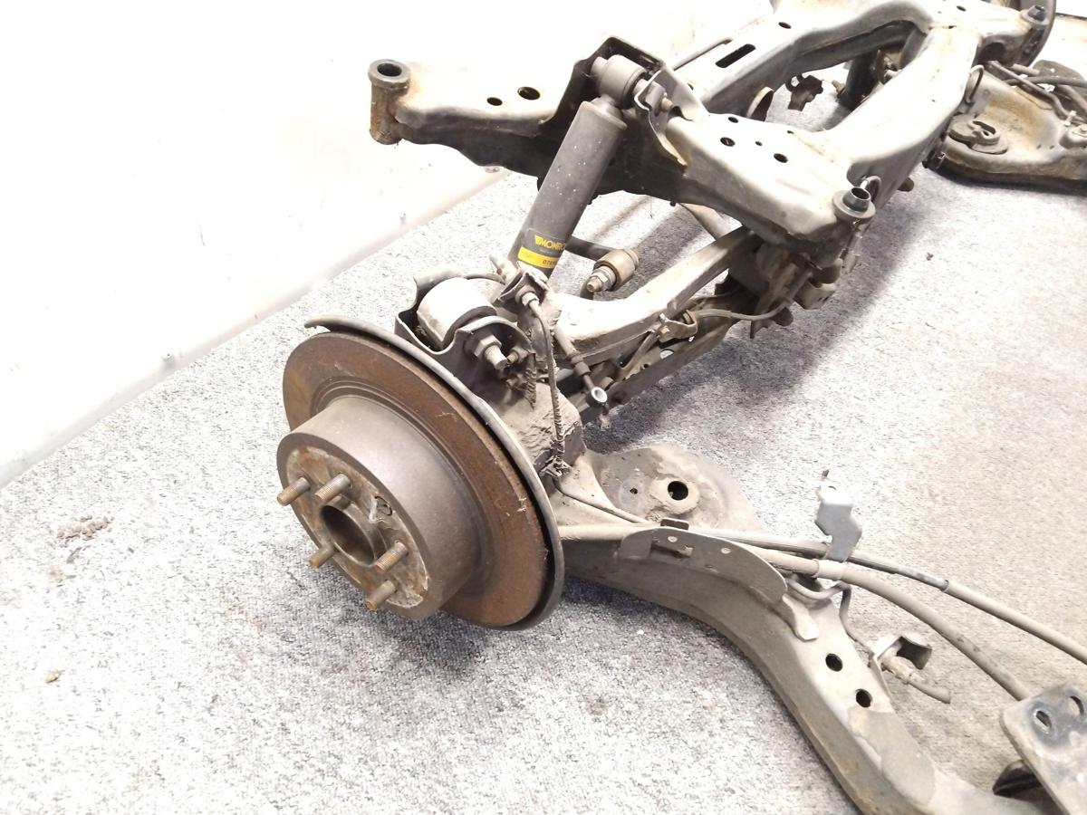 Nissan Qashqai J10 Facelift Hinterachse komplett 2WD Bj.2011