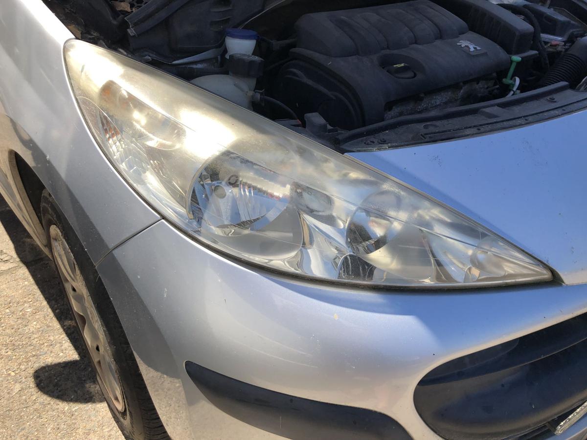 Peugeot 207 WA WC Scheinwerfer rechts Hauptscheinwerfer Halogen Valeo Tr&uuml;b OEM