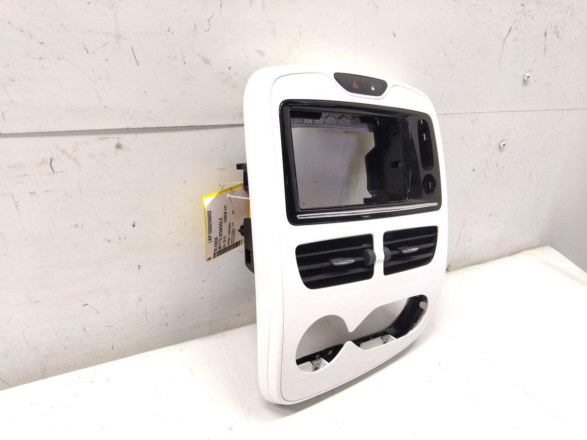 Renault Zoe original Aufnahme Geh&auml;use Display Mittelkonsole mit Luftd&uuml;sen Bj2015