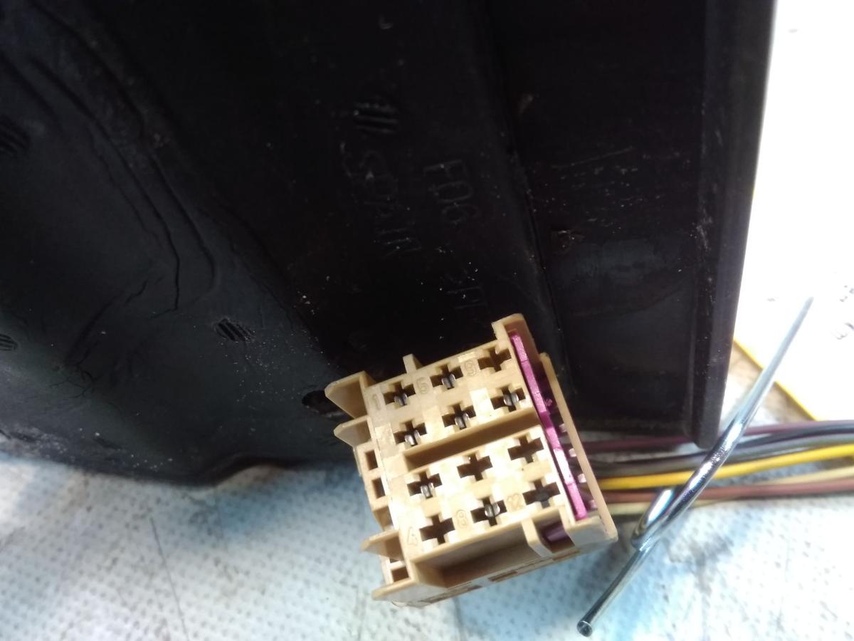 VW Polo 9N3 original Au&szlig;enspiegel links elektrisch und beheizt BJ2007