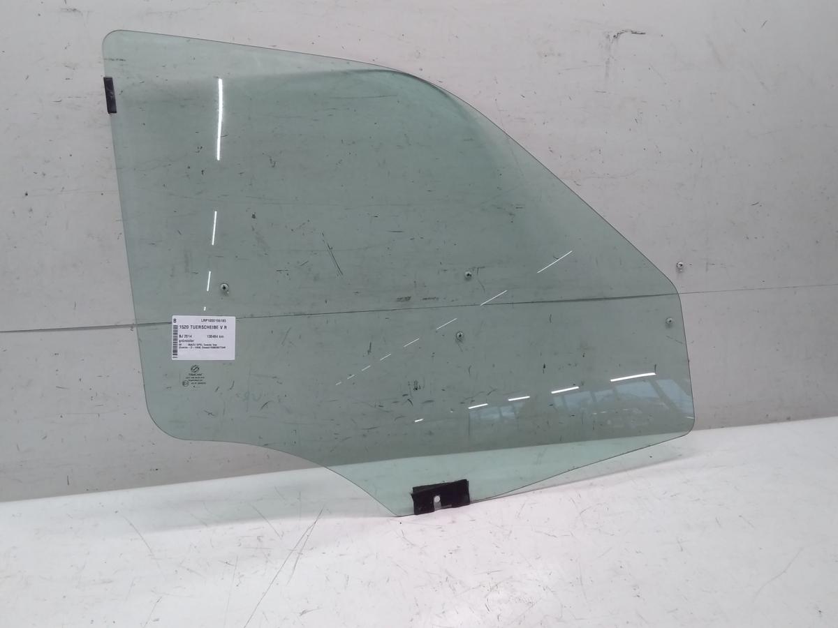 Opel Combo D Türscheibe vorn rechts grüncolor Bj.2014