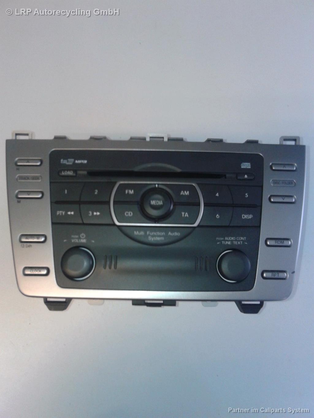 Mazda 6 GH original Radio mit CD Wechsler GS1F669RXA Bj2008