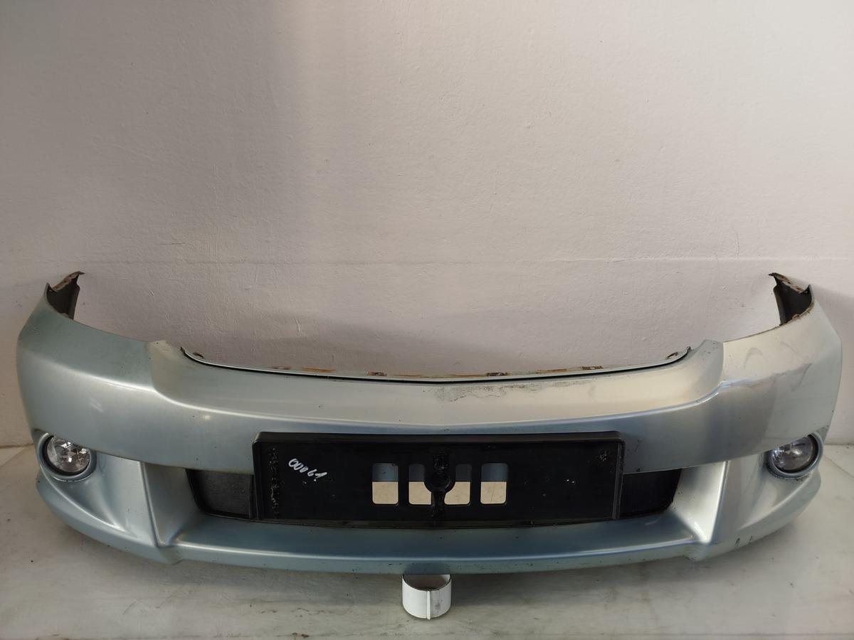 Honda Stream Gen1 RN1 ab04 Stoßfänger vorn mit Nebelscheinwerfer BG51M Opal Blue