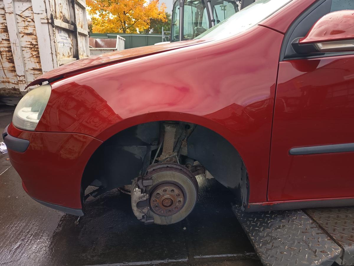 VW Golf V 5 original Kotflügel links LA3W Rot Bj 2003