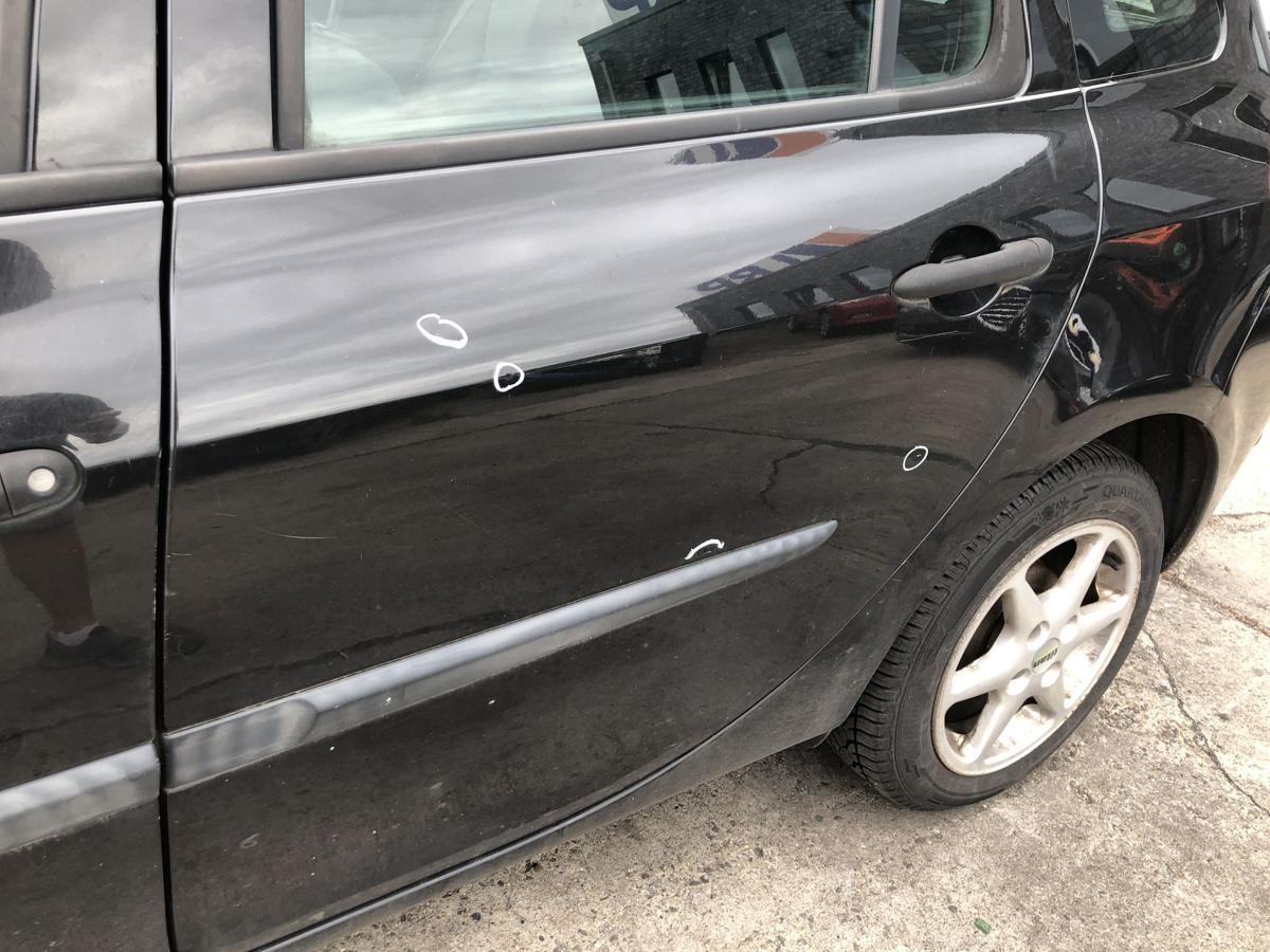 Renault Clio 3 III Grandtour T&uuml;r hinten links Fondt&uuml;r Rohbau NV676 Noir Nacre