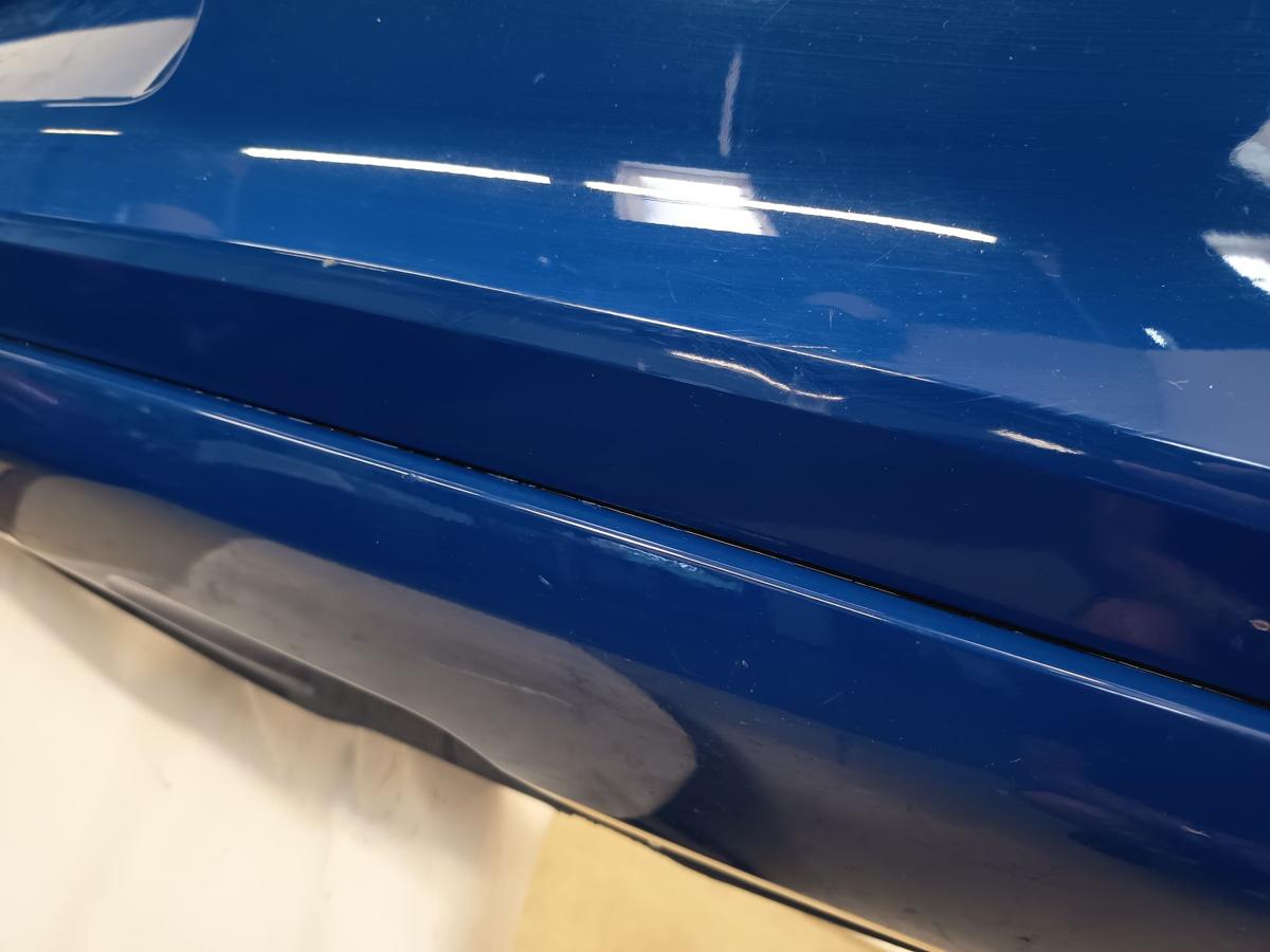 VW Polo V 6R original Stoßstange Fänger hinten/Heck D5E Meerblau Bj 2009