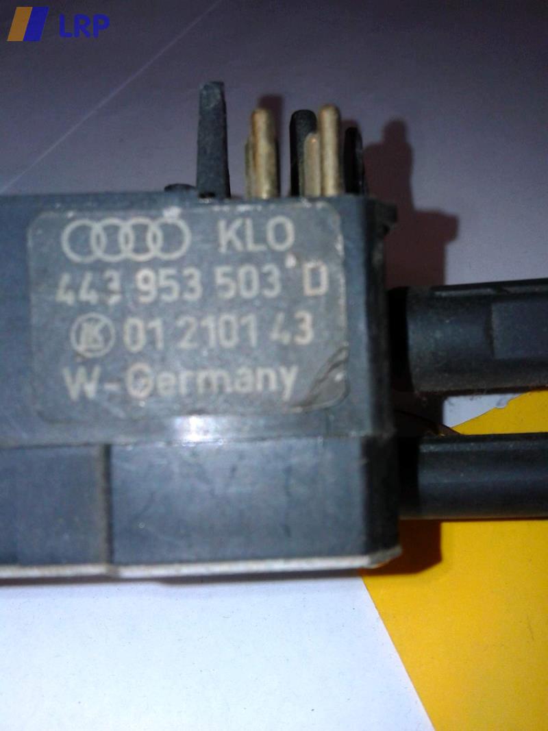 Audi 80 B3 original Wischerschalter 443953503D 01210143 LK BJ1989