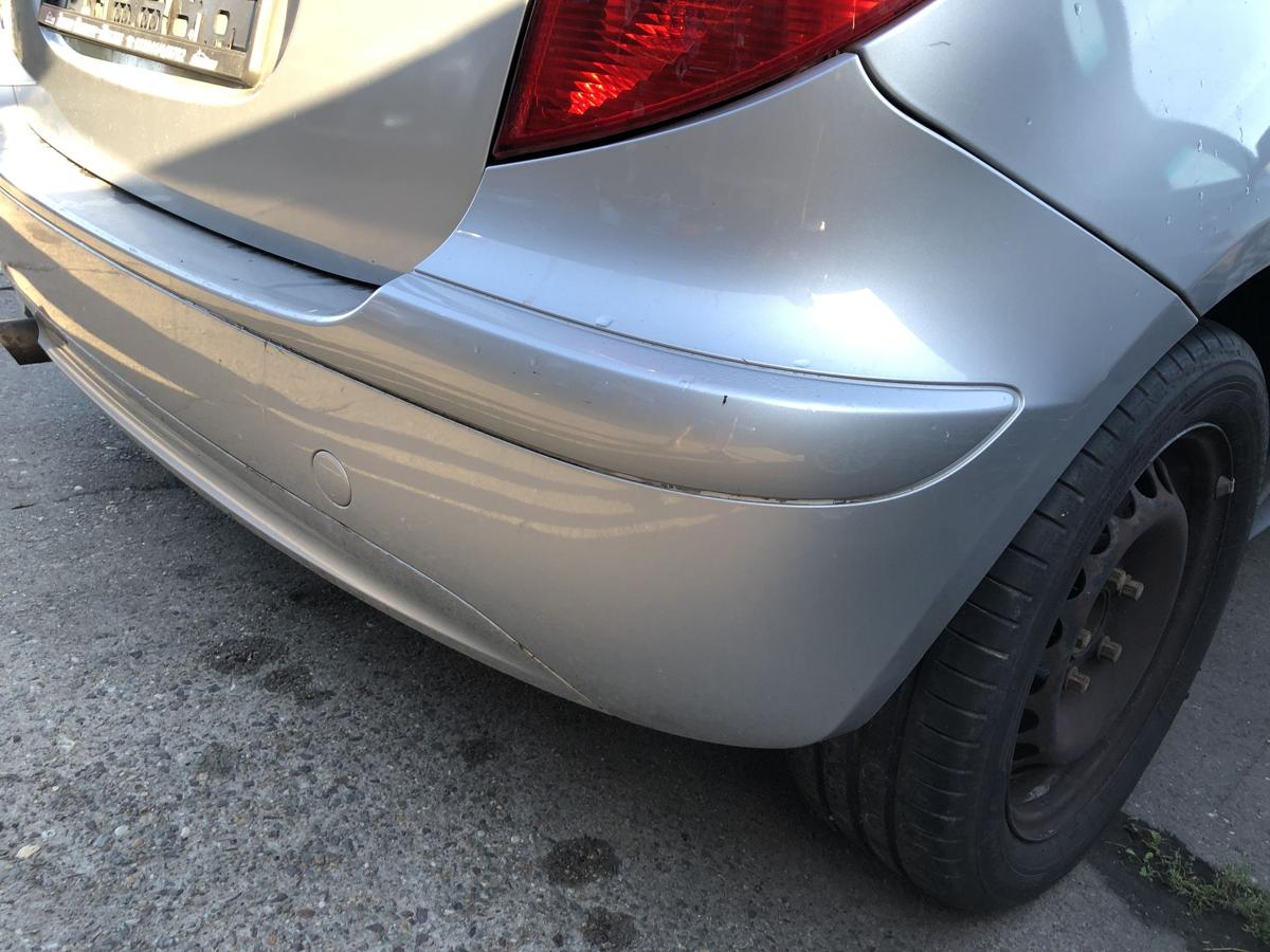 Mercedes A-Klasse W169 Sto&szlig;f&auml;nger hinten Hecksch&uuml;rze o. PDC Classic 761 silber