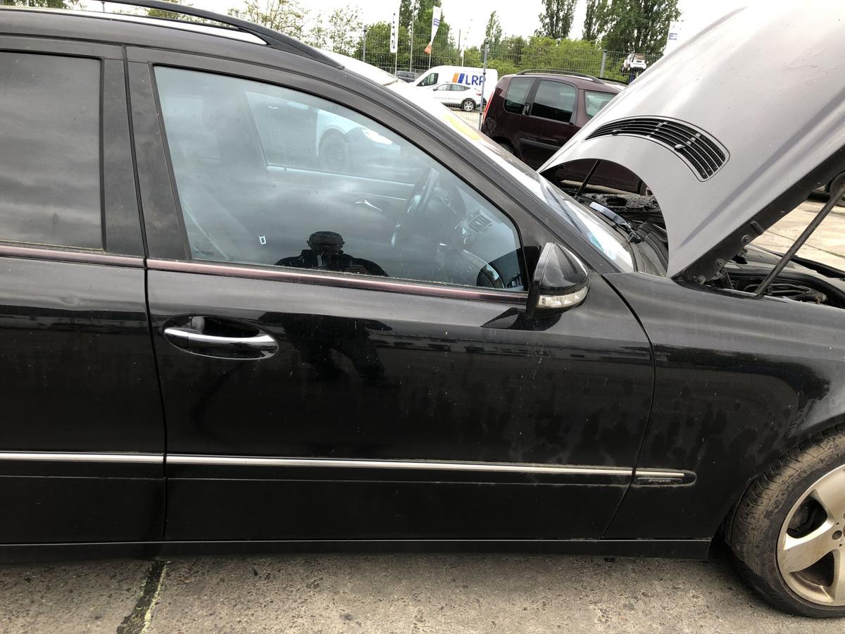 Mercedes E Klasse W211 S211 auch Mopf T&uuml;r vorn rechts Beifahrer Roh 170 schwarz