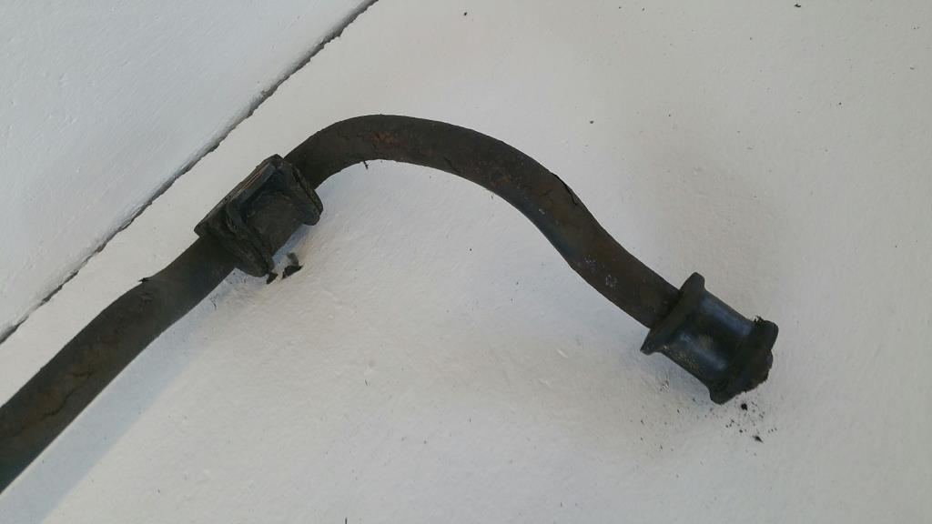 VW T5 Shuttle Bj.04 original Stabilisator Hinterachse 23mm Rost!