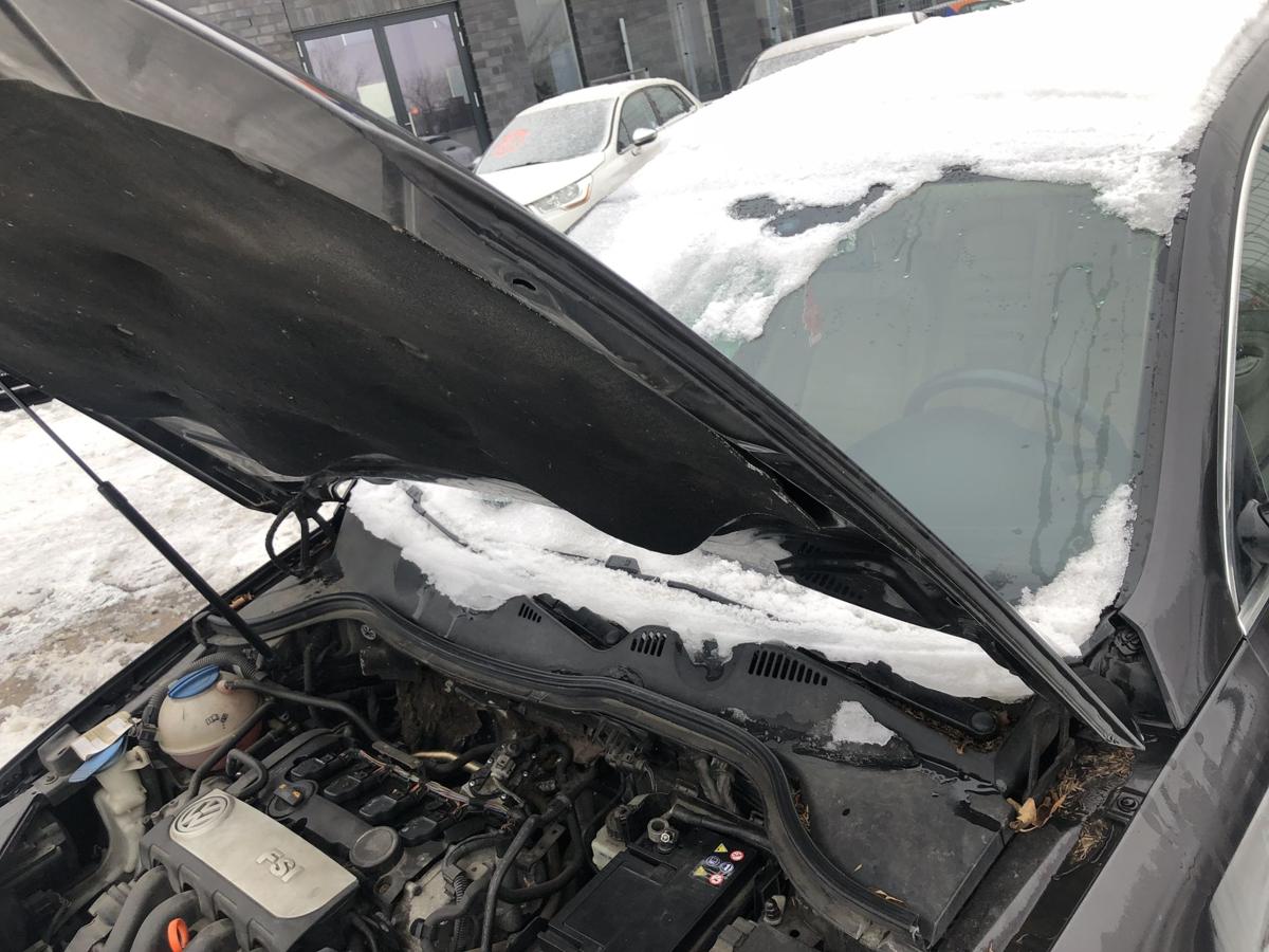 VW Passat 3C Variant Motorhaube Klappe Bonnet Deckel vorn LC8Z Moccabrown