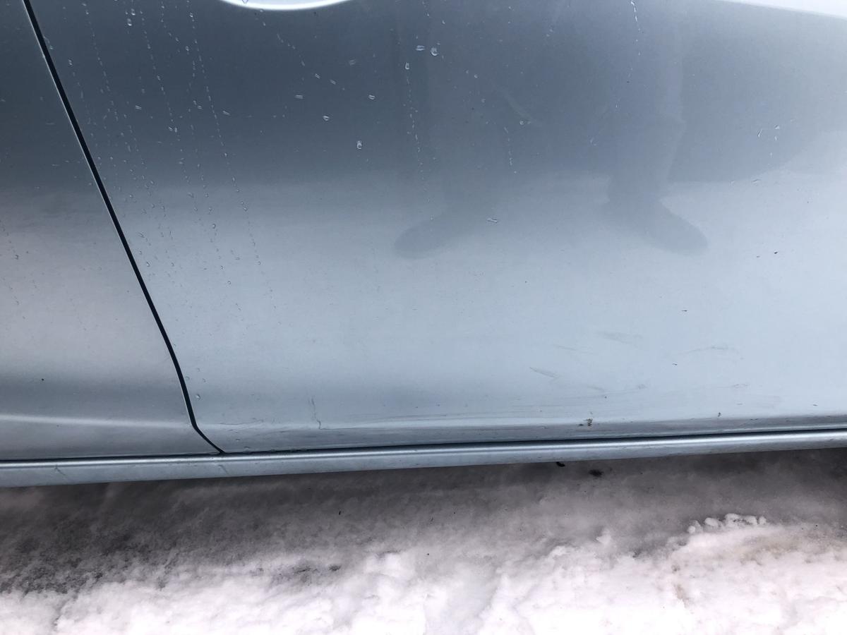 Mazda 2 Typ DE T&uuml;r vorne rechts Beifahrert&uuml;r Autot&uuml;r Rohbau 33Y Icy Blue Met