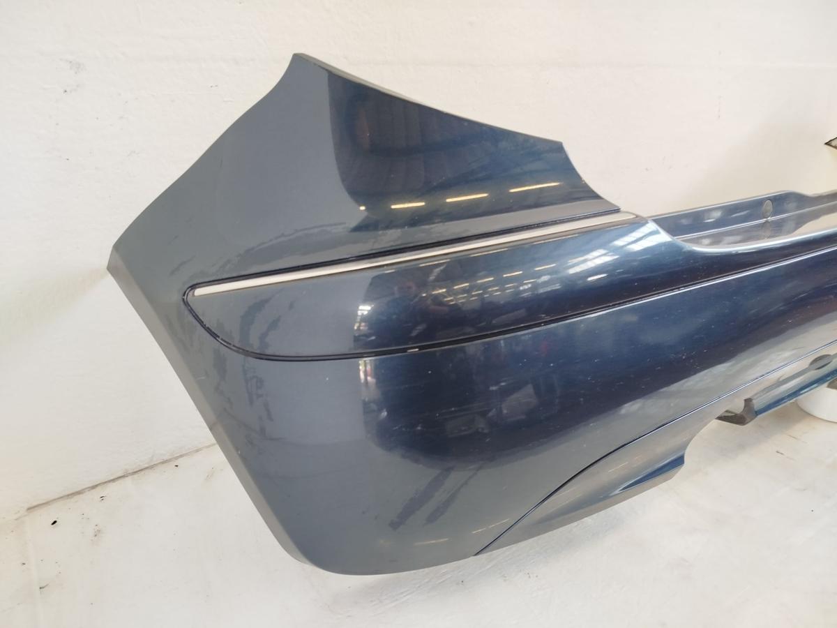 Mercedes Benz A Klasse W169 Sto&szlig;f&auml;nger hinten Hecksch&uuml;rze ohne PDC 375 atollblau