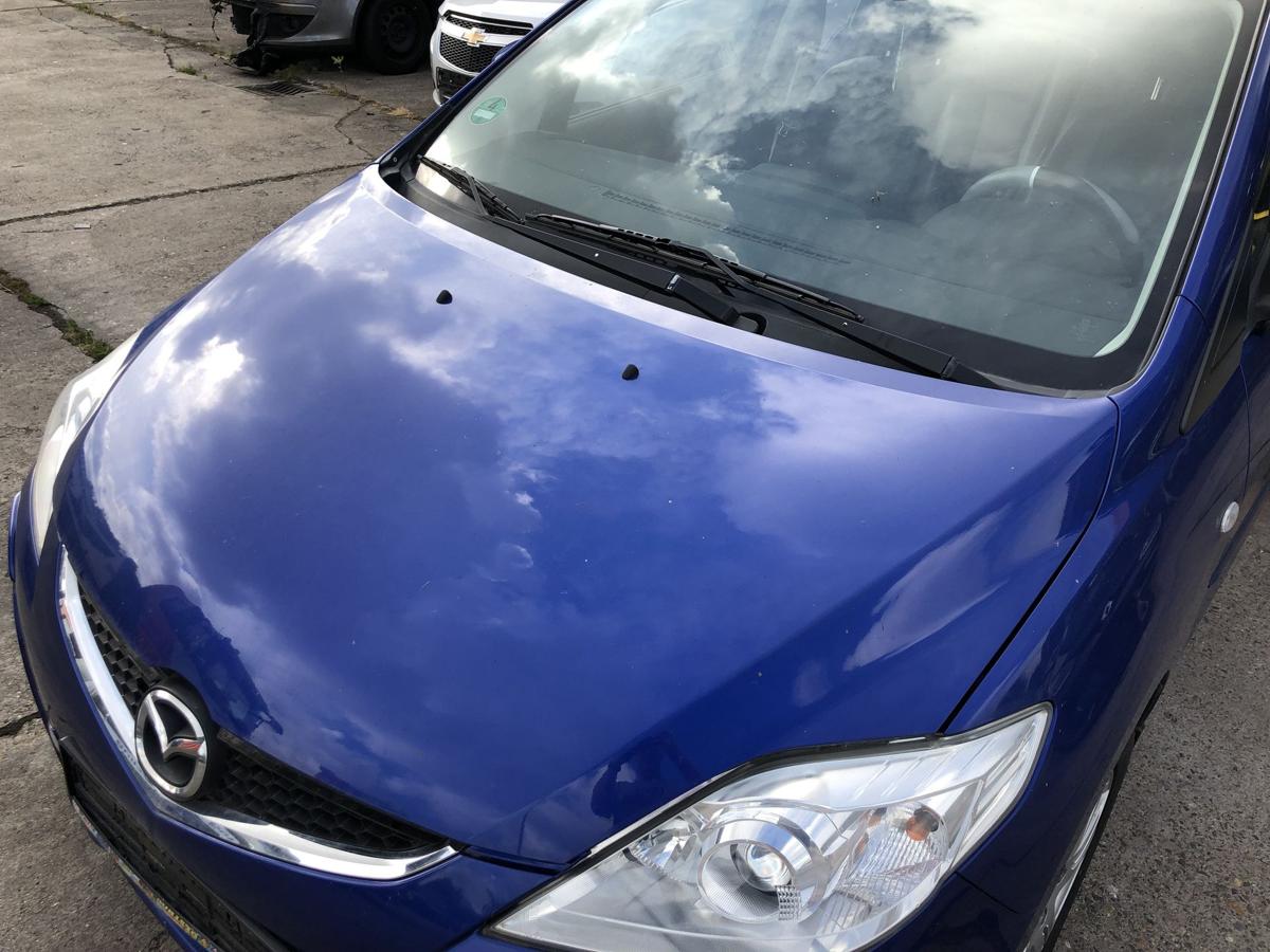 Mazda 5 CR ab 2008 Motorhaube Haube Motorklappe Deckel vorn 34J Aurora Blue