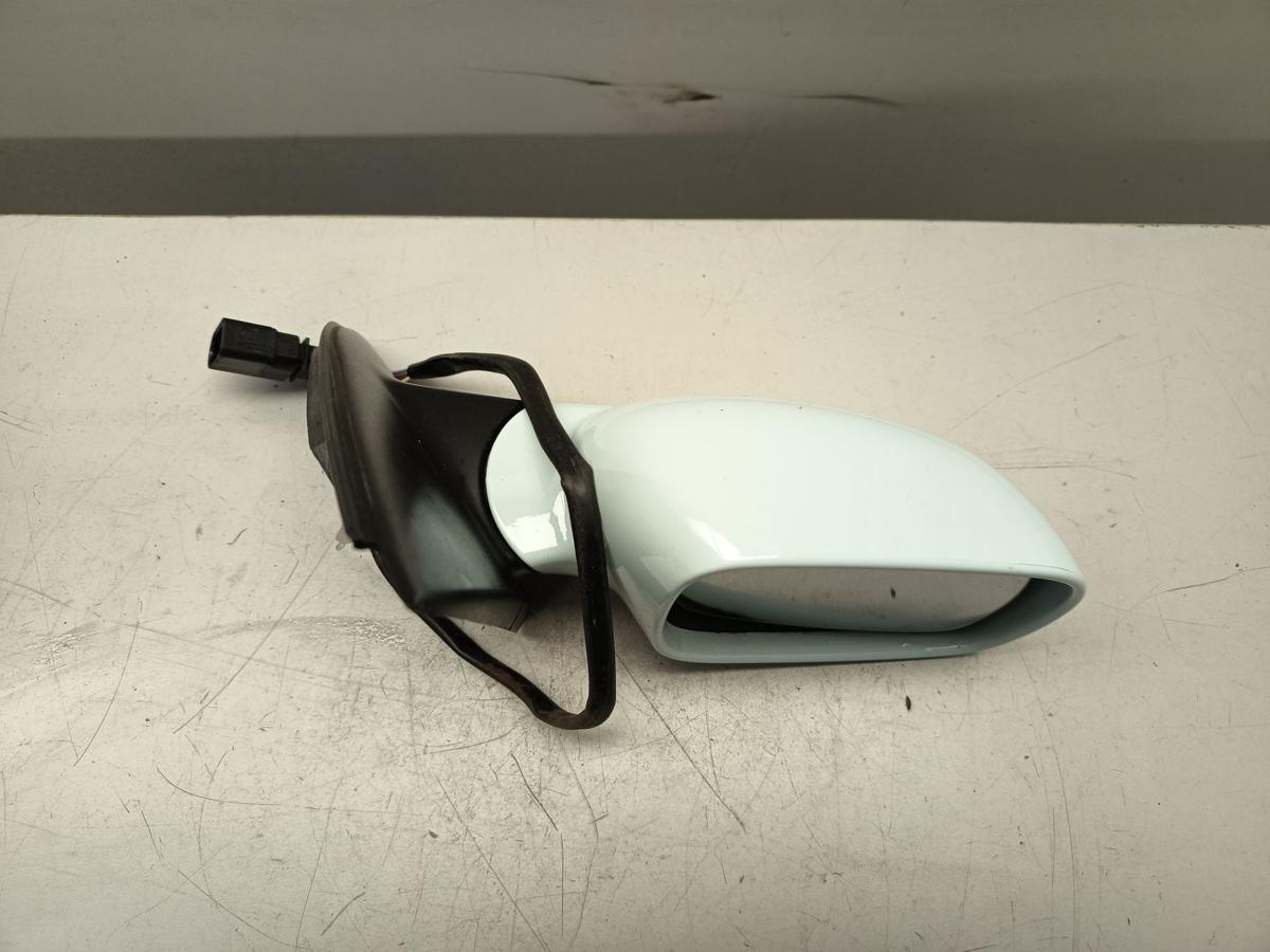 Seat Arosa original Au&szlig;enspiegel rechts elektrisch LS5L Hellblau Baujahr 2002