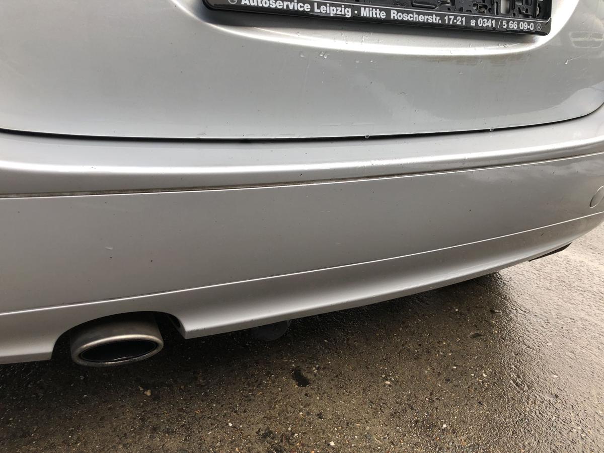 Mercedes A Klasse W169 Stossf&auml;nger hinten Stossstange Bumper Polarsilber