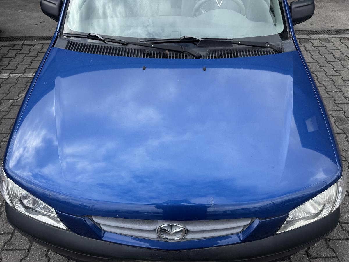 Mazda Demio original Motorhaube 20P Innocent Blue Pearl Bj.2000