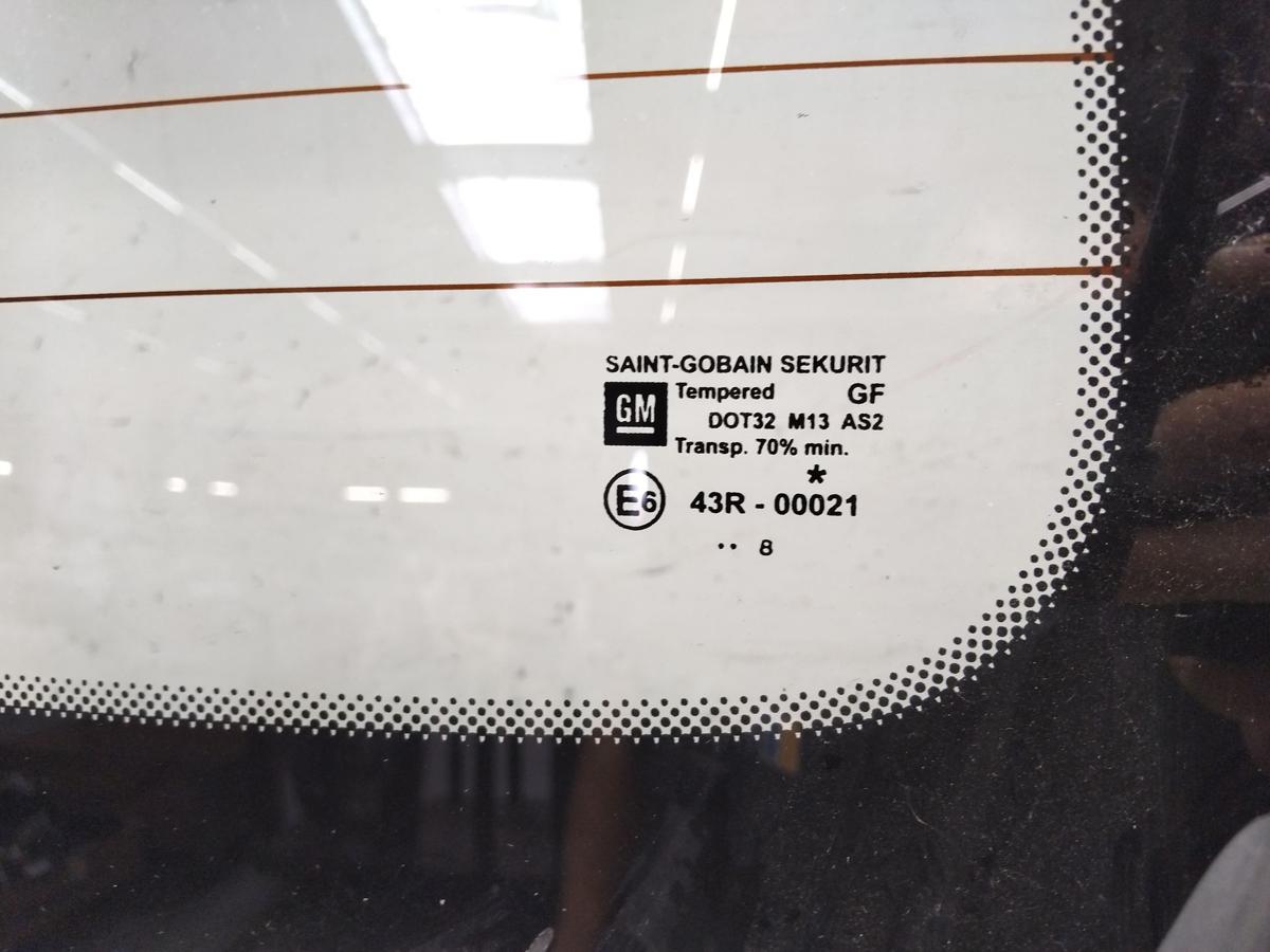 Opel Combo C Heckfl&uuml;gelt&uuml;r Heckt&uuml;r rechts 2AU starsilber inkl. Scheibe BJ2009